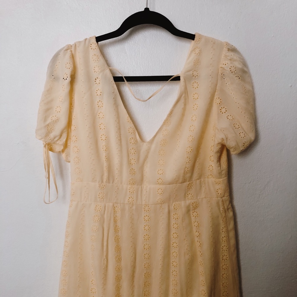 Canary Yellow Short Dress